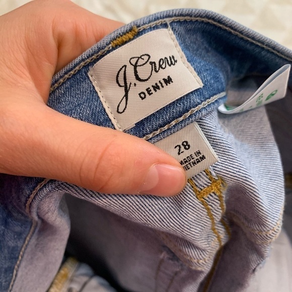 J crew 9” high rise toothpick jeans Hamden wash - Picture 8 of 8